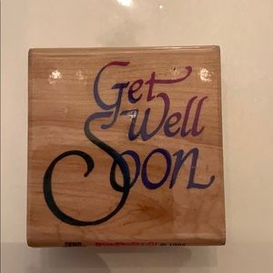 Get Well Soon stamp